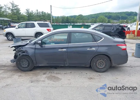 2013 Nissan Sentra S from USA, damaged, VIN 3N1AB7APXDL757941